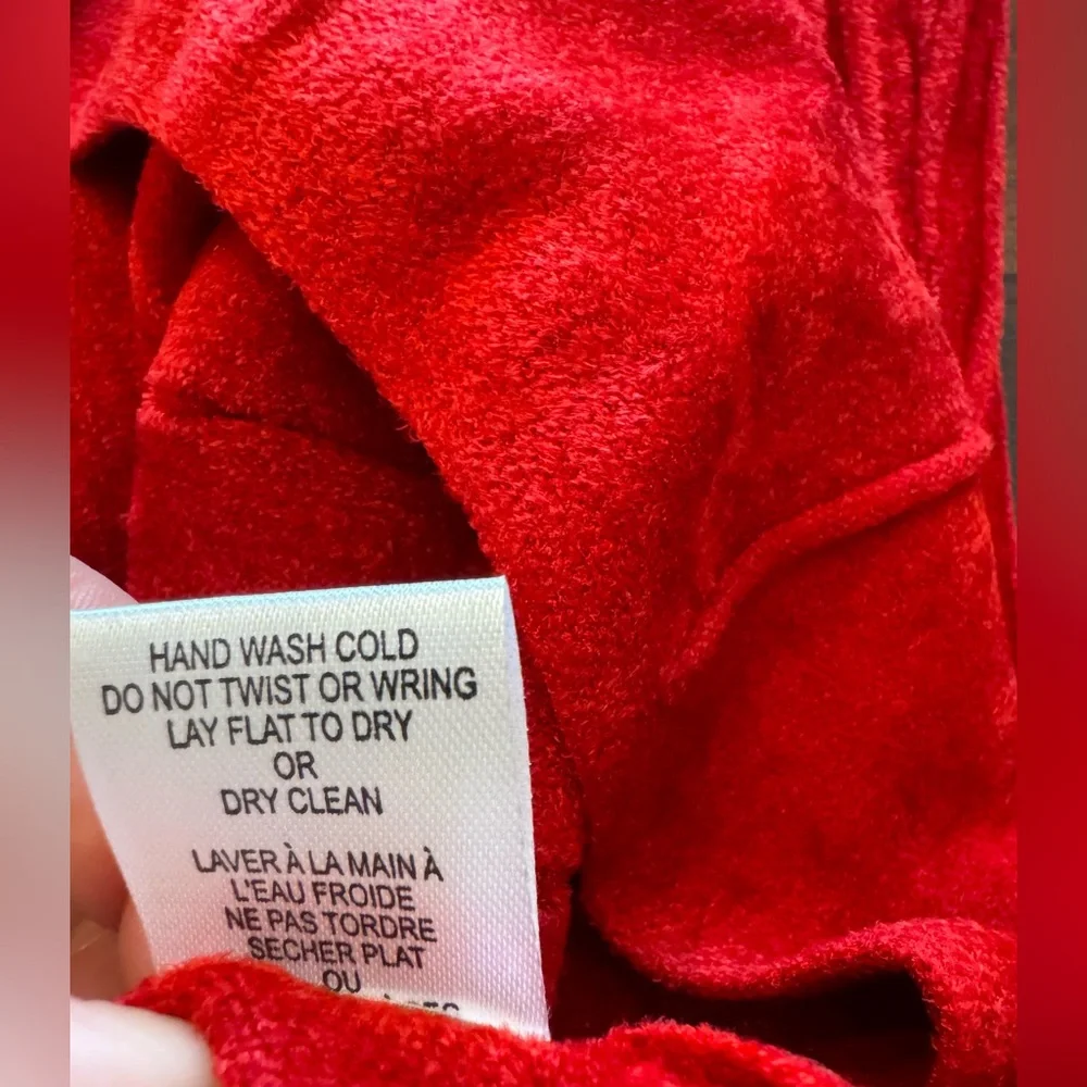 Ronny Kobo XS chenille Karin off sleeve scalloped neckline dress - Picture 8 of 10